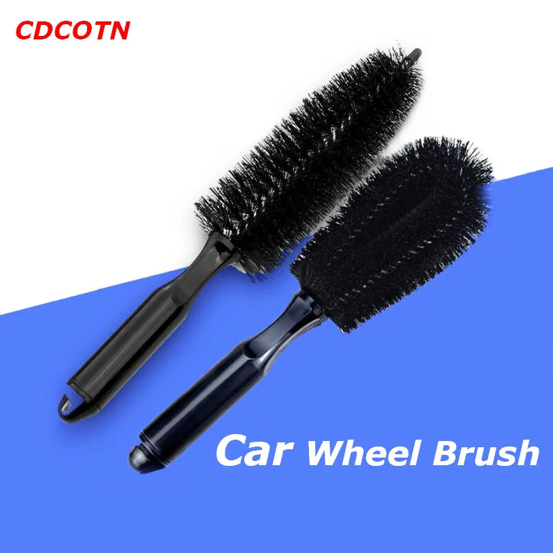 

Vehicle Wheel Brush Washing Car Tire Rim Cleaning Tool Handle Brush Tool for Car Truck Motorcycle Bicycle Auto Accessories