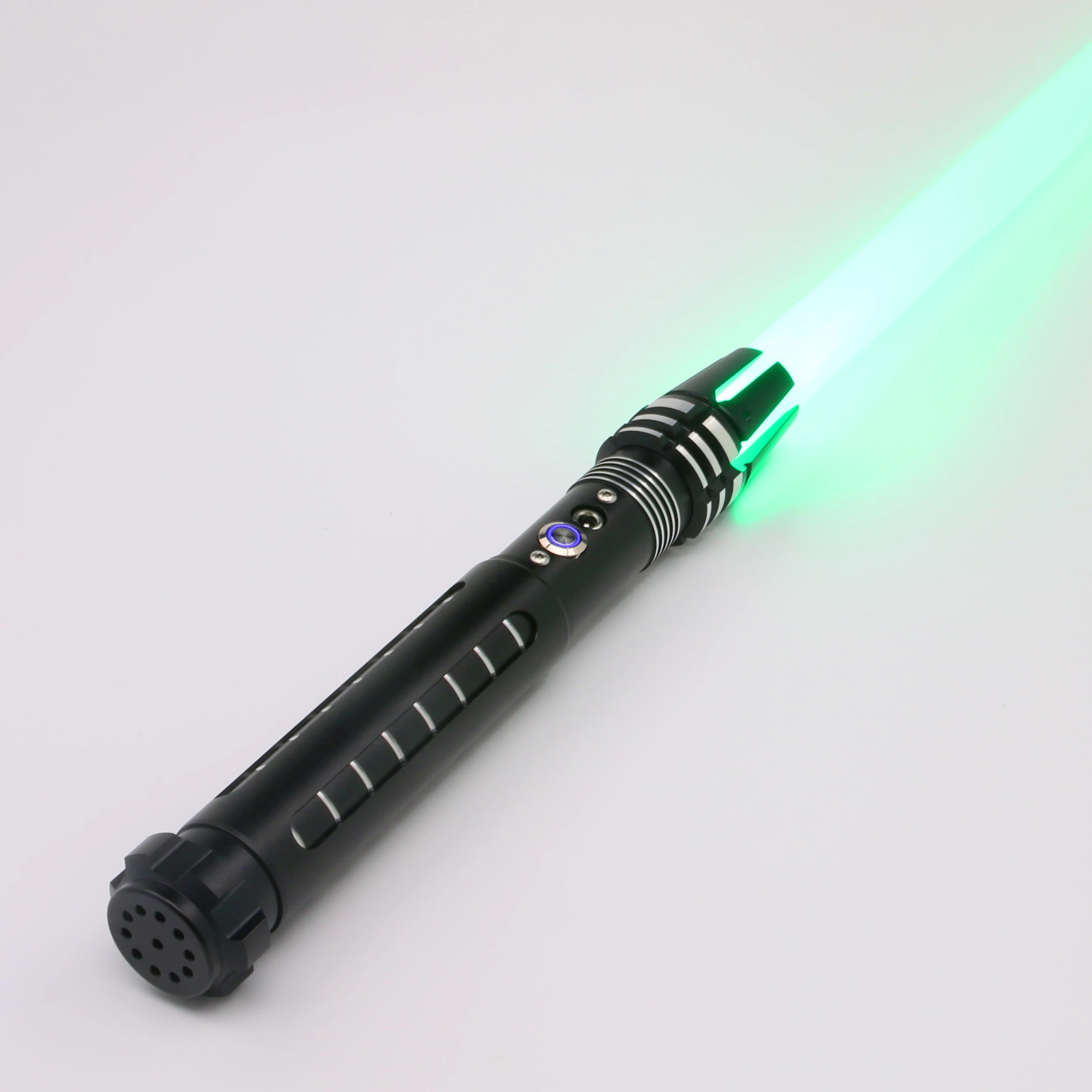 

SaberFeast New Smoothswing Lightsaber RGB Laser Sword Heavy Dueling 10 Soundfonts Metal Handle FOC Cosplay Toy Gift-TSK-E16