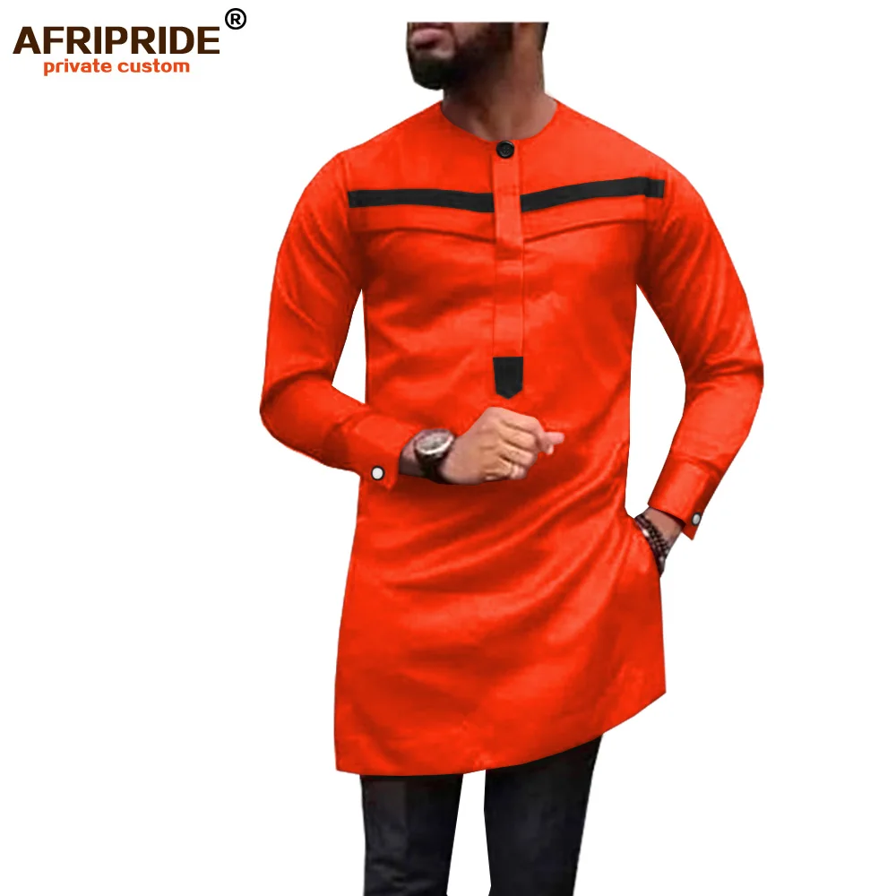 2021 в африканском стиле Для мужчин рубашка размера плюс Дашики Топы Блуза с