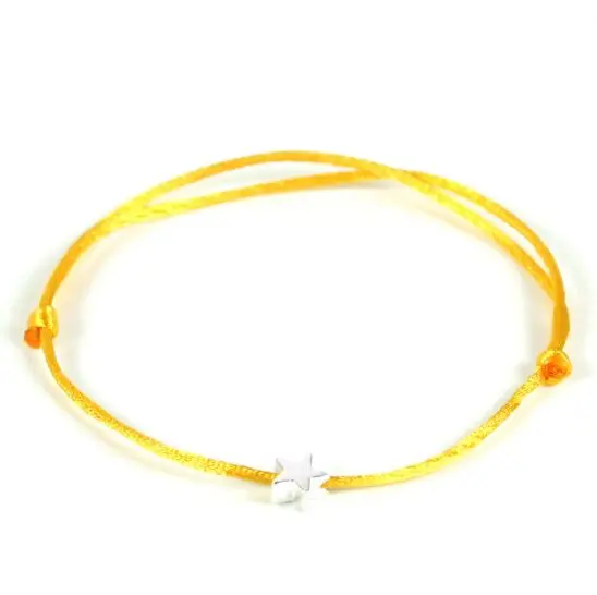 1 шт. простой красный браслет с сердечками и звездами регулируемый плетеный