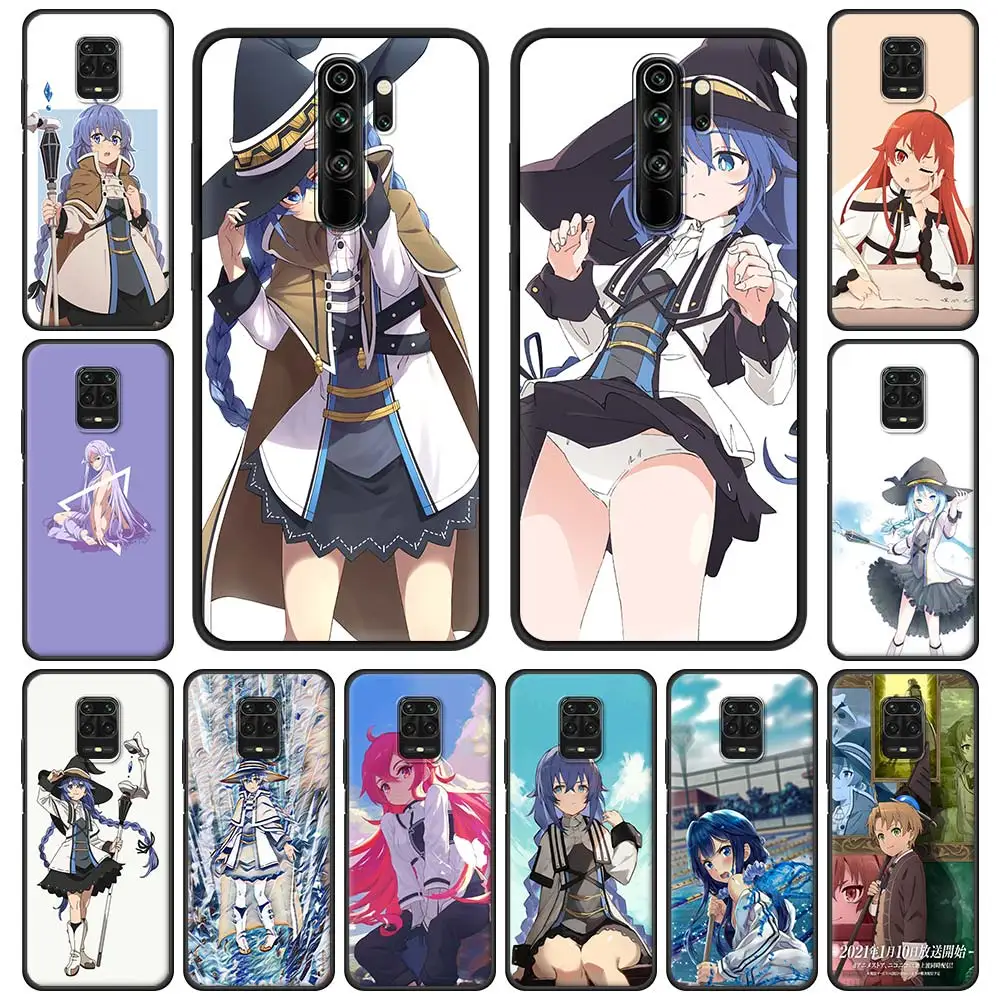 

Phone Case for Xiaomi Redmi Note 9S 8 Pro 8T 9 7 9C 9A 6A 8A 7A 10 K40 Pro Soft Silicon Back Cover Mushoku tensei