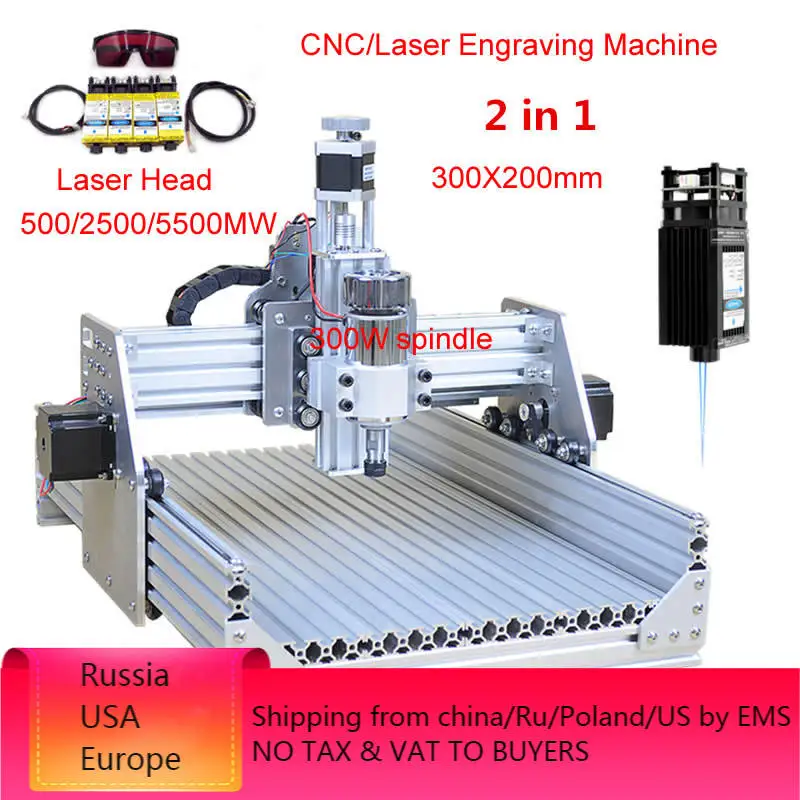 

DIY мини ЧПУ 3020 маршрутизатор для дерева ПВХ гравировка лазерный гравер гравировальный станок 500 МВт 2500 мвт 5500 мВт модуль