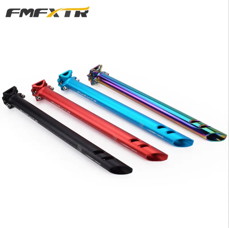 Bicycle Seatpost  FMF Colorful Aluminum Alloy MTB Mountain Bike Seat post 27.2/30.9/31.6*400mm High Quality for Folding Bike