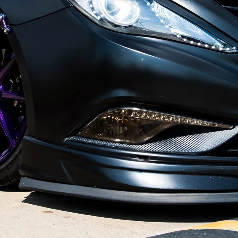 Универсальный Спойлер защита для автомобиля передний бампер разветвитель губ