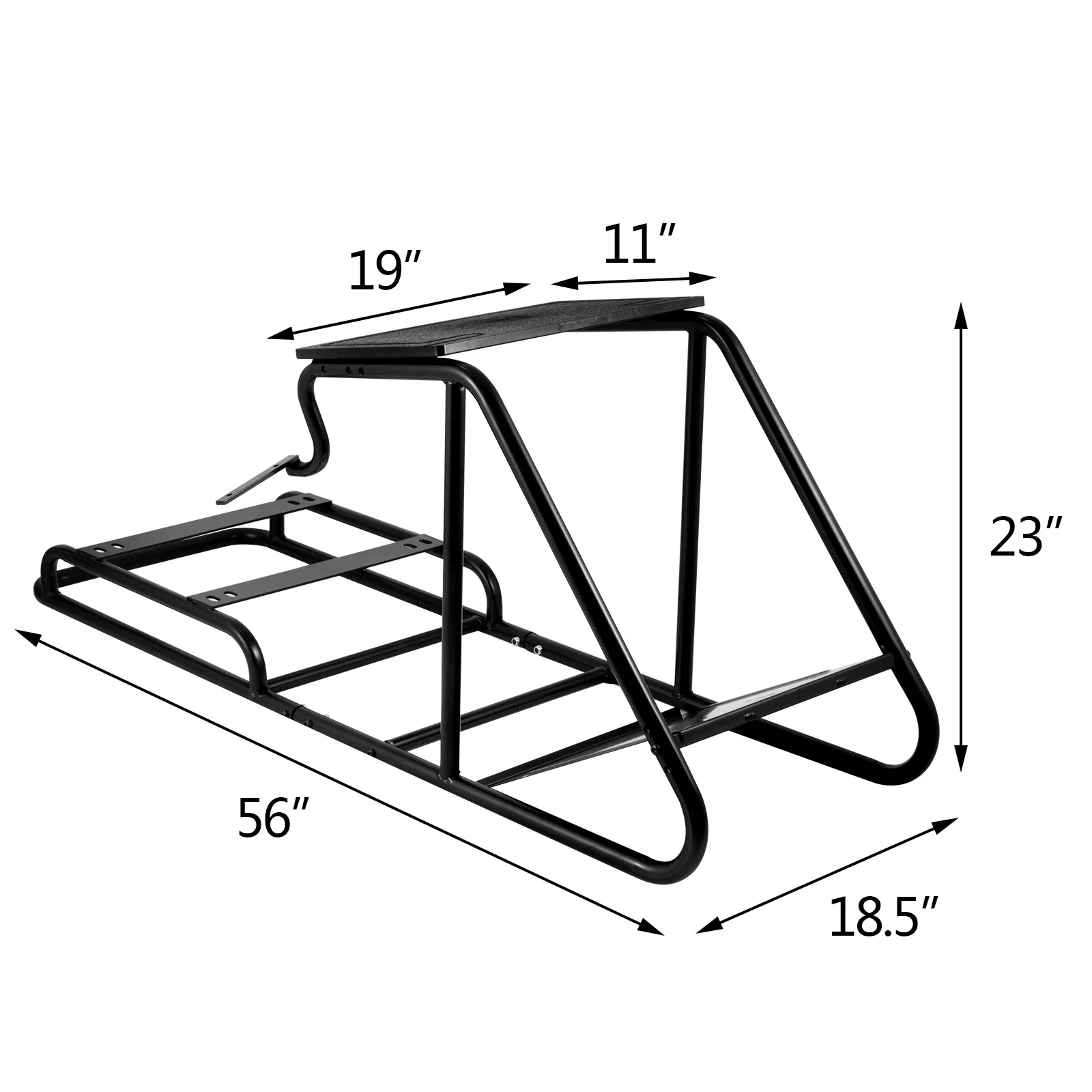

VEVOR Racing Simulator Cockpit Height Adjustable Racing Wheel Stand fit for Logitech G25, G27, G29, G920 Racing Simulator Stand