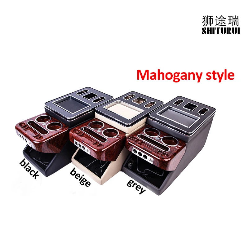 Подлокотник для автомобиля shontui центральный подлокотник из ореха хранения вещей