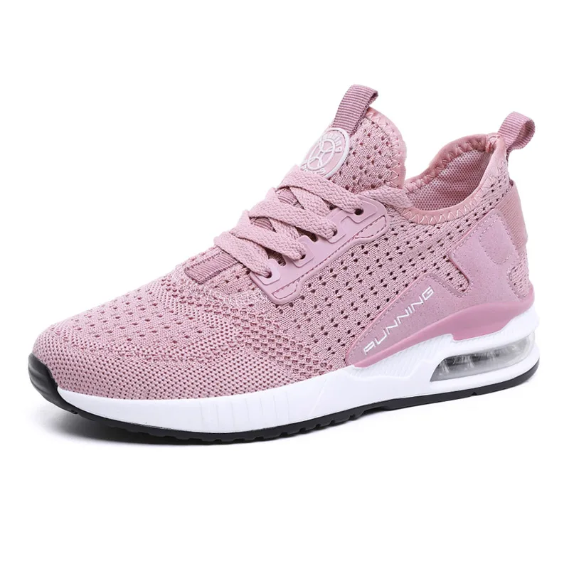 Summer Women Breathable Fashion Mesh Sneakers Sport Running Shoes Woman Sports For Gym Jogging Trainers Basket Femme Cushioning | Спорт и