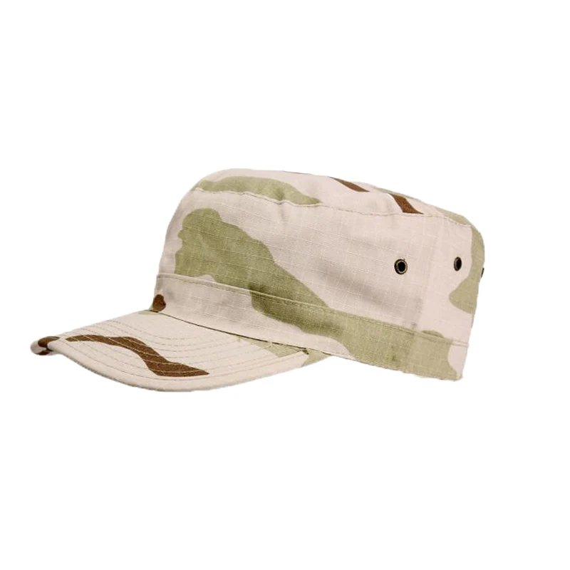 Army Cadet Military Patrol Cap Hat Combat Hunting Fatique Ranger Headwear Breathable Flat Top BDU Sunshade Cap
