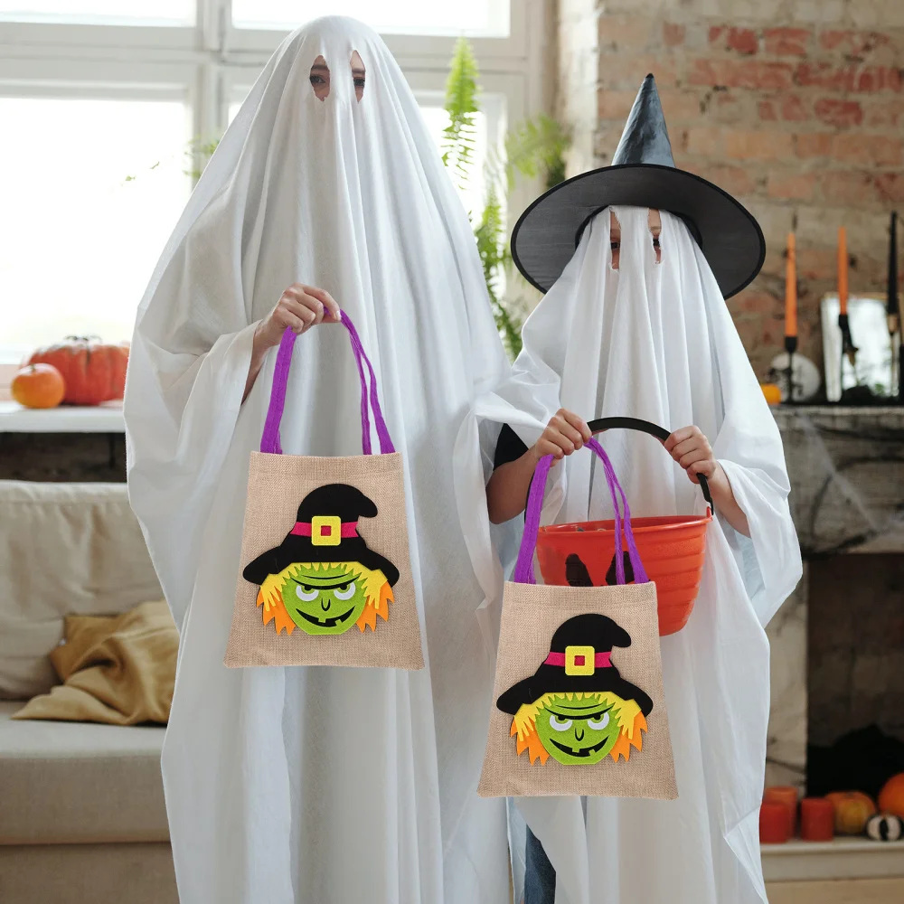 

2 шт., детский льняной подарочный пакет