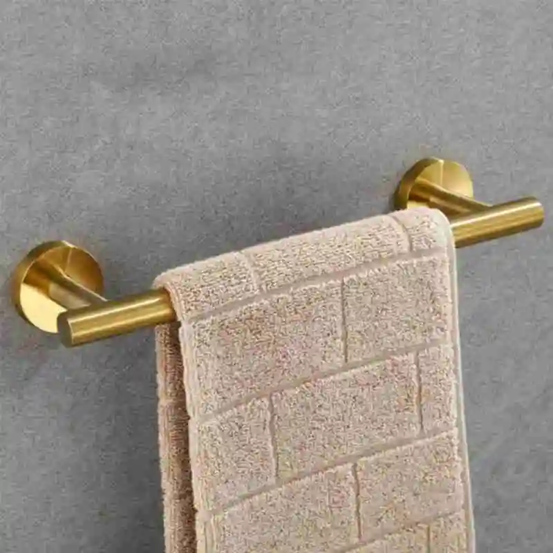 

Hanging Towel Racks Kitchen Cupboard Shelf Rack Polished Closets Bathrooms Hardware Steel Pendant E7P6