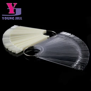 Накладные Типсы для ногтей веерообразные, 50 шт.