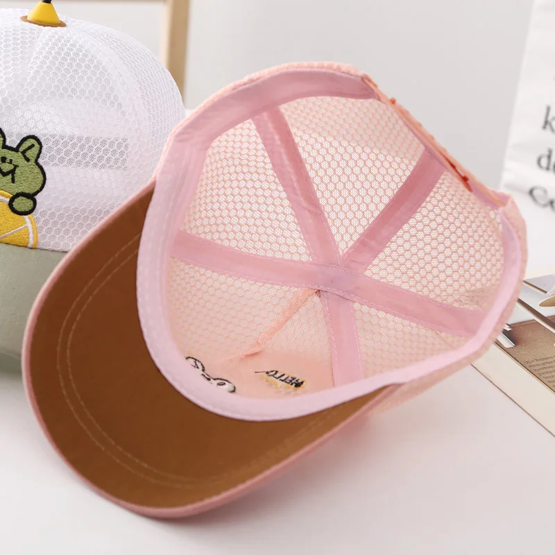 Бейсболки Foux для детей детская летняя сетчатая дышащая мультяшная лягушка с