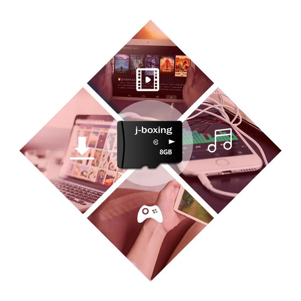 Карта памяти J-Box для сотового телефона планшета камеры GoPro Nintendo Dashcam | Компьютеры и