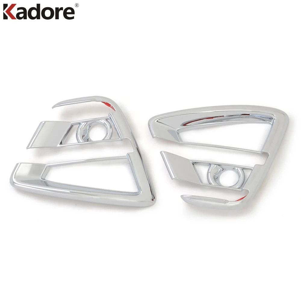 Стайлинг автомобиля для Mazda CX-5 CX5 2016 2017 столб-Фара ABS хром крышка противотуманной