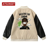 atsunset 1994 usd embroidery hip hop baseball jacket harajuku retro varsity jacket fashion casual cotton coat streetwear tops