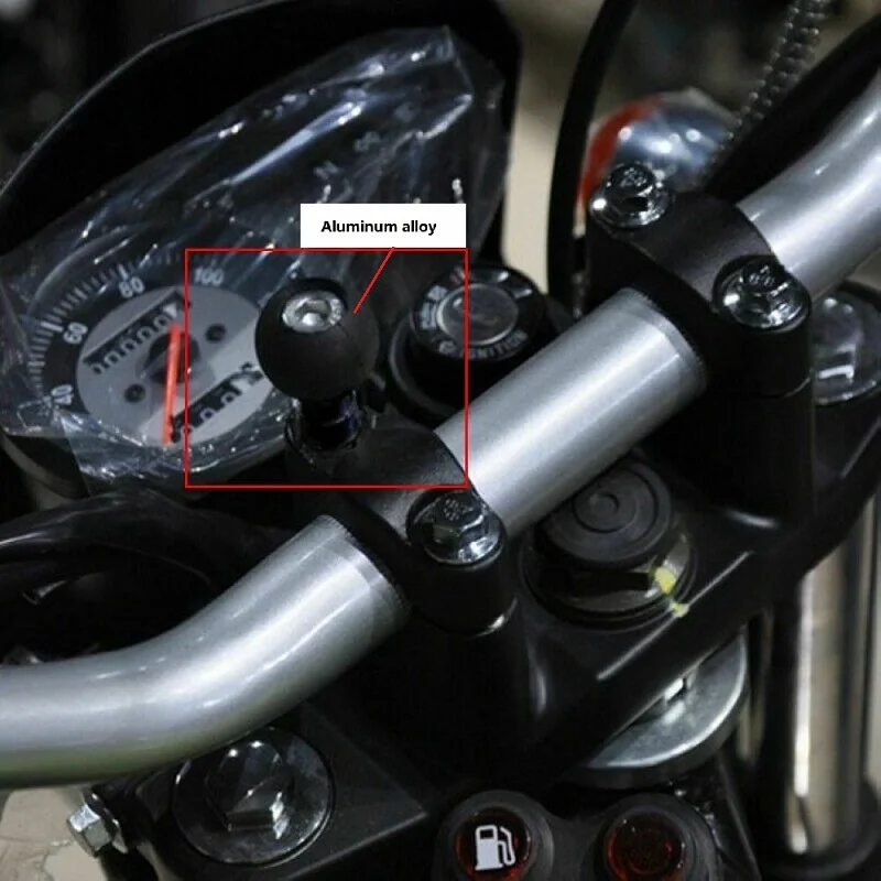 Новинка Зажим для Руля Мотоцикла с 1 дюймовым шариком и винтом M8 ОЗУ крепления