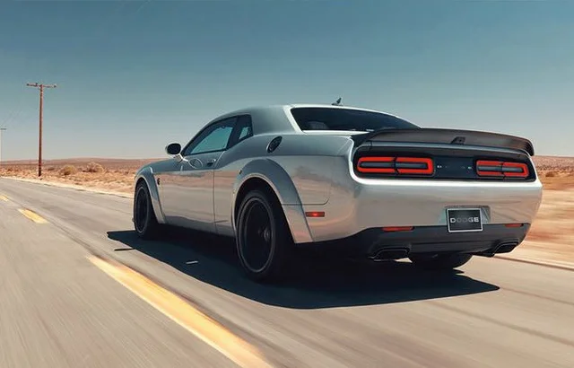 Спойлер для заднего крыла автомобиля Dodge Challenger coupe 2 двери в стиле Hellcat tail