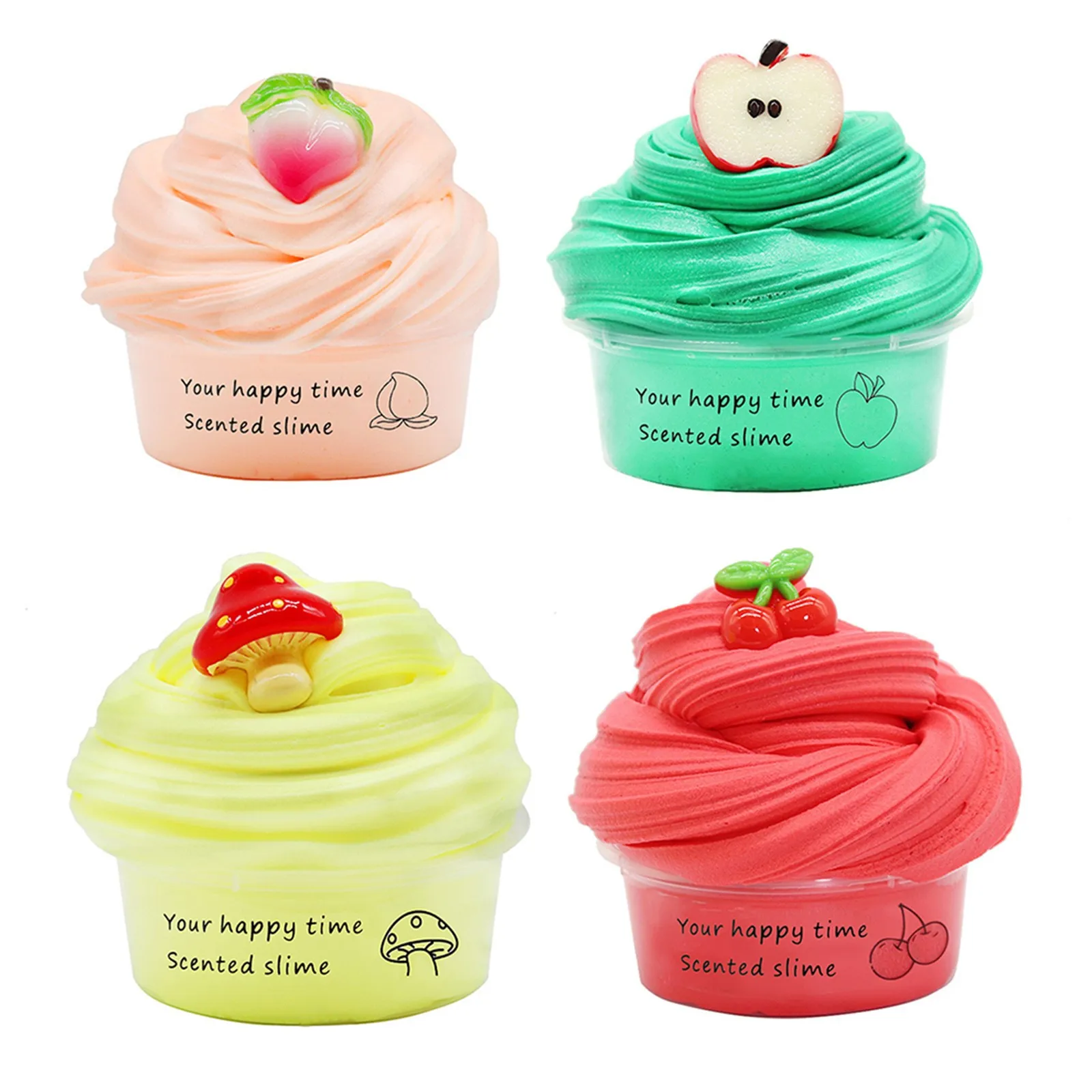 

Diy Fidget Toy Fruit Kit Cloud Slime Aromatherapy Pressure Children To Fluffy Slime Supplies Toys Soft Clay Simple Dimple