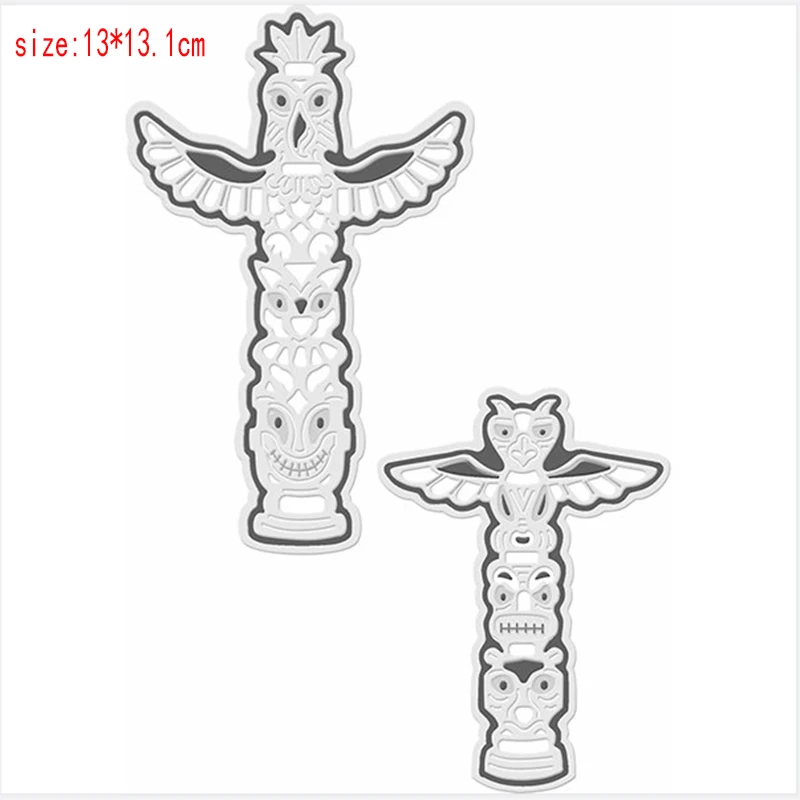 

Sirius примитивная племенная каменная статуя металлические режущие штампы трафарет для «сделай сам» Скрапбукинг тиснение бумажные открытки ...