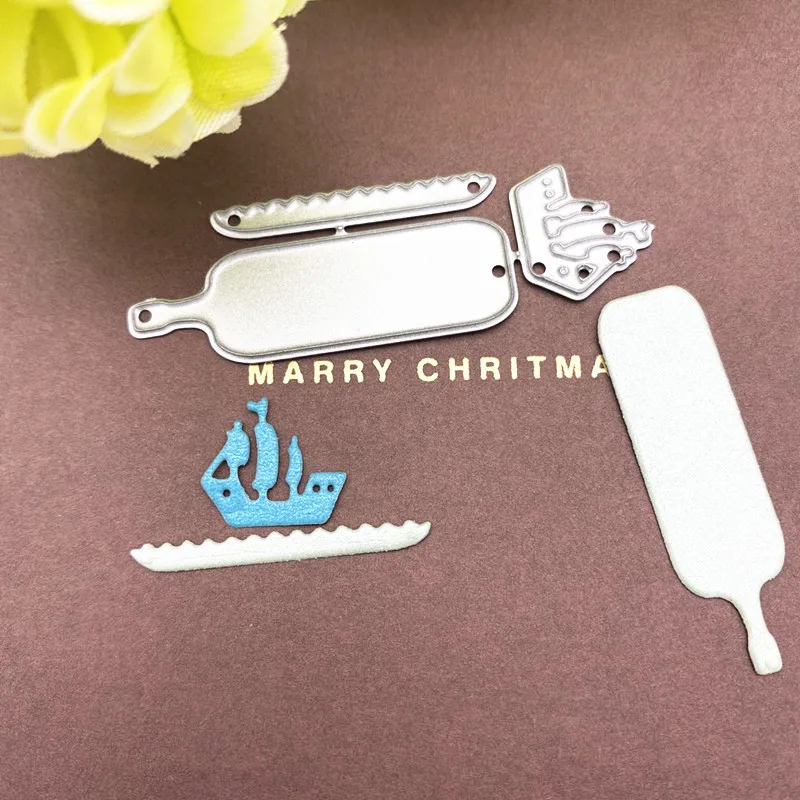 

Reunion boat Metal Cutting Dies Scrapbooking Photo Album Embossing Paper Card Making Decor Die Nouveau Arrivage 2020 New