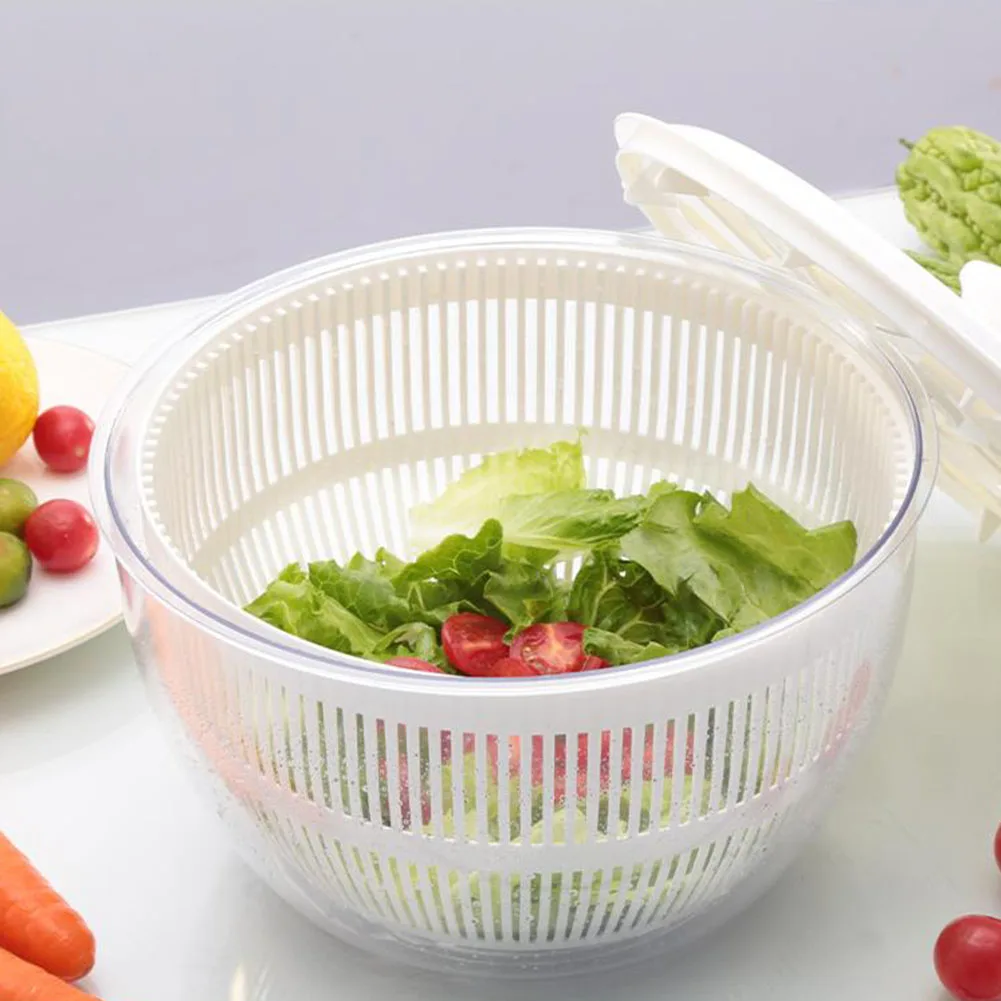 Салатный Спиннер салат большая емкость быстрая сушка вращающиеся кухонные
