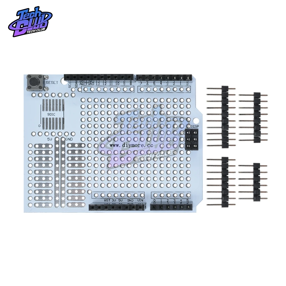 Макетная плата для разработки прототипов печатных плат расширения макетная