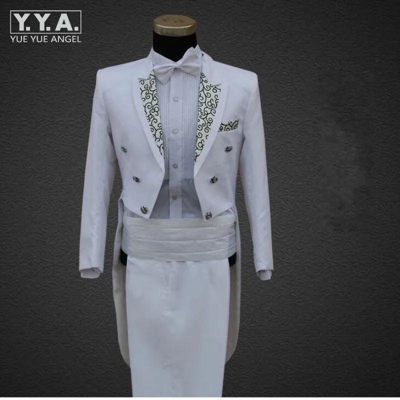 Модный свадебный официальный костюм Мужская одежда для жениха брюки-смокинг с