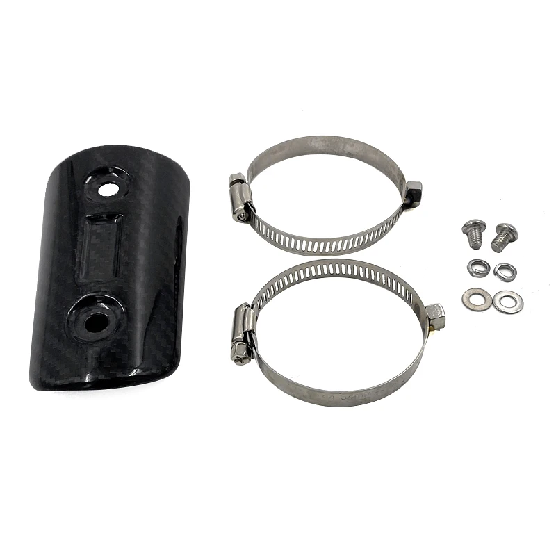 Защитный чехол из углеродного волокна универсальный глушитель выхлопной трубы