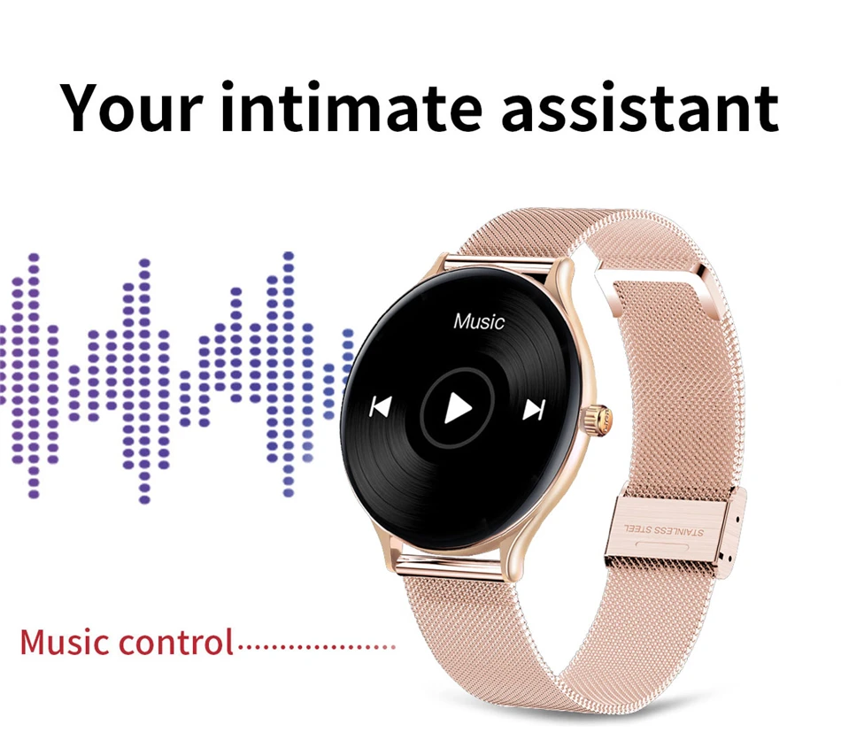 

LIGE 2021 New Women Smart Watch Woman Fashion Watch Heart Rate Sleep Monitoring For Android IOS Waterproof Ladies Smartwatch+Box