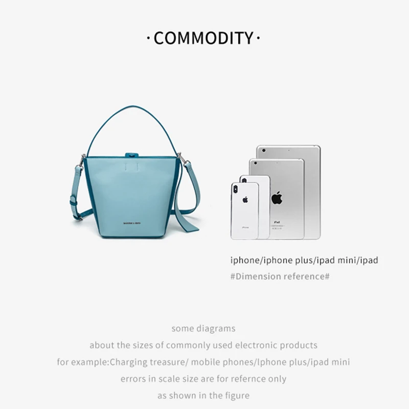 

Delicate Sheepskin Handmade Handbags for Women 2020 New Simple Pure Color One-shoulder Messenger Bags Ladies Bucket Purse bolsa