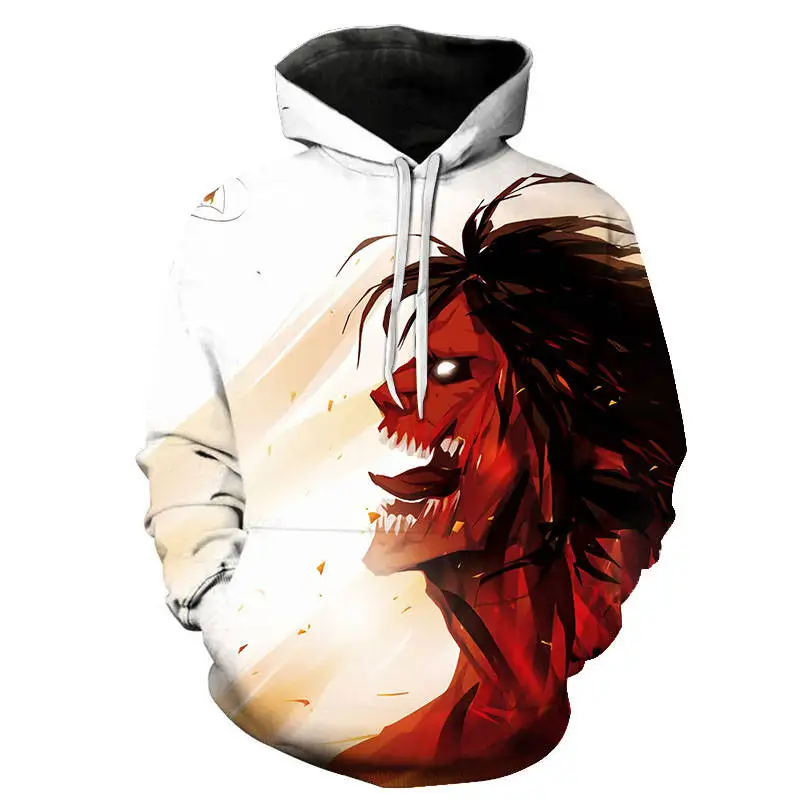

2021 anime hoodie hoodie 3d printing men and women street Harajuku hip hop hoodie style