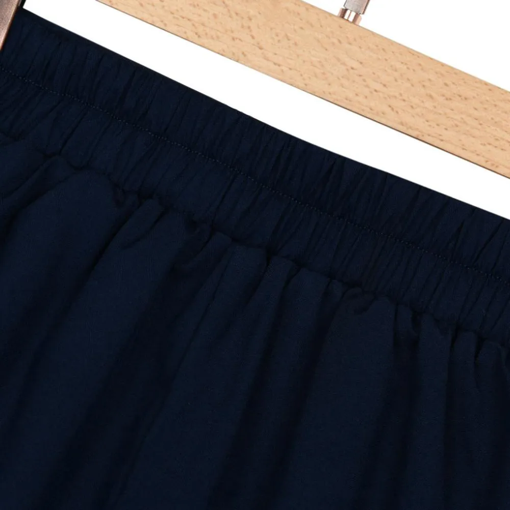 

Women Short Pants Plus Size Solid Loose Hot Pants Summer Casual Shorts Ladies New Short Femme Pantaloncini