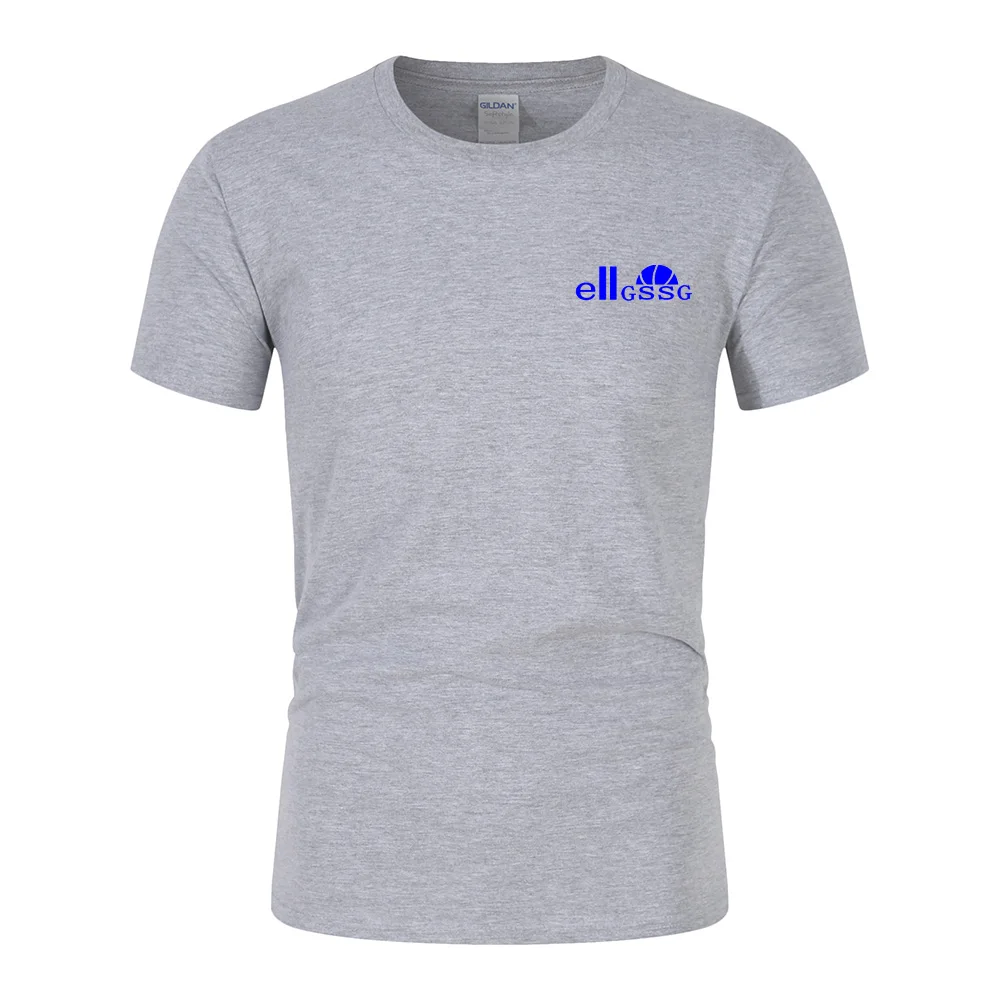 

Fast selling through the new summer casual sports men's fitness T-shirt running training loose shirt Korean version