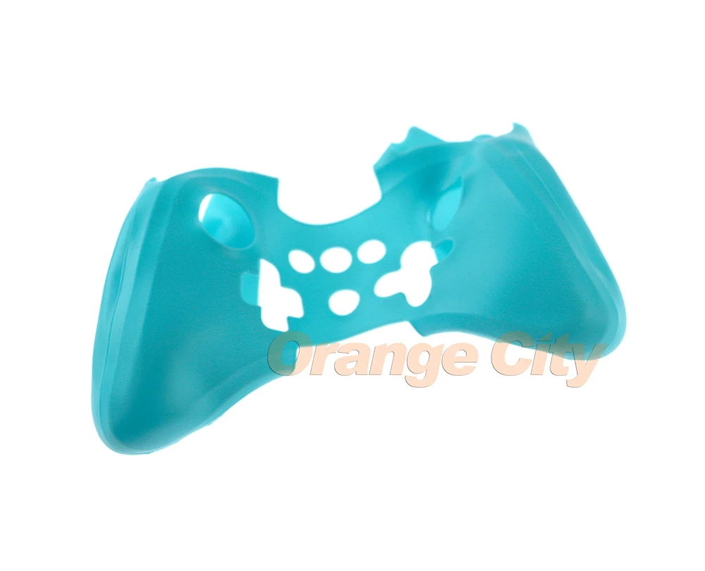 Силиконовый гелевый резиновый мягкий чехол для контроллера WII U WIIU pro 5 шт./лот |