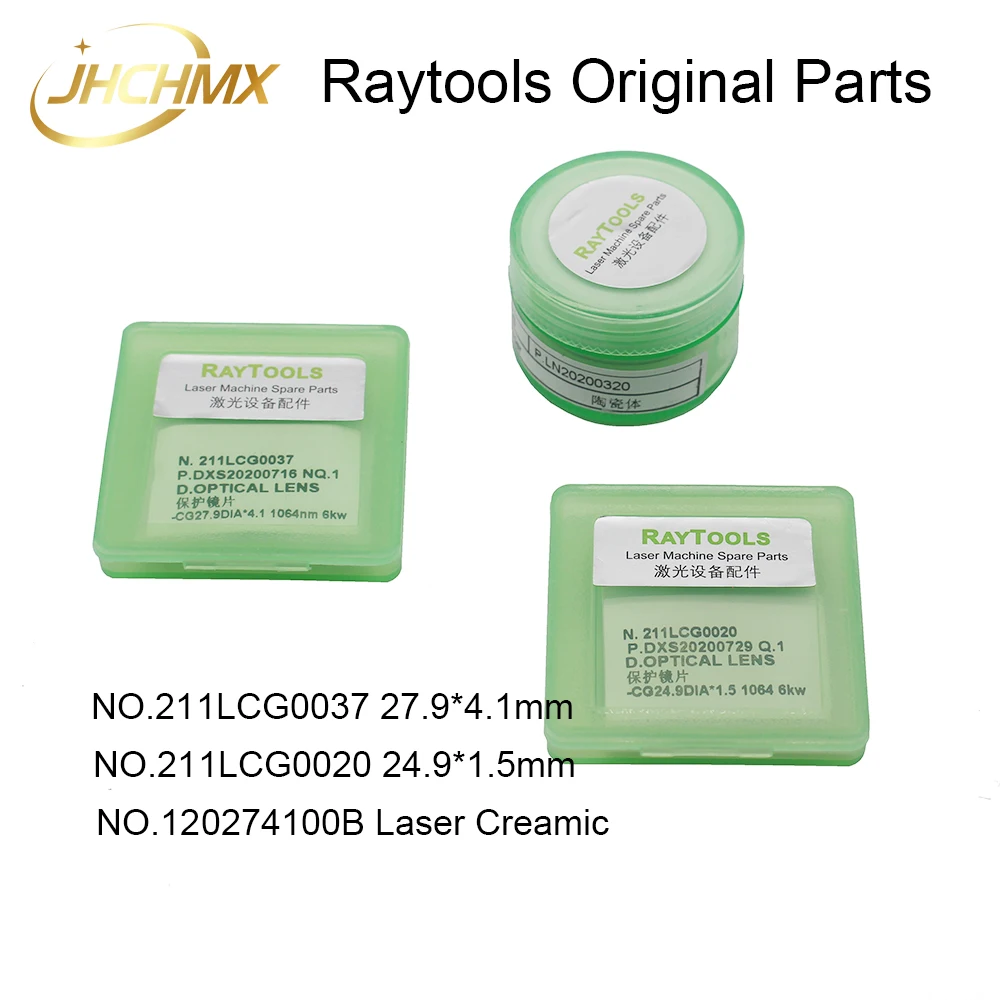 JHCHMX оригинальный Raytools защитные линзы для окон 27 9*4 1 мм 24 9*1 5 лазерный керамический
