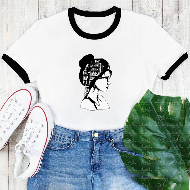 

Женская футболка с принтом аниме «Just A Girl Who Loves», футболка с коротким рукавом и мультяшным принтом, женская модная футболка в стиле Харадзюку...