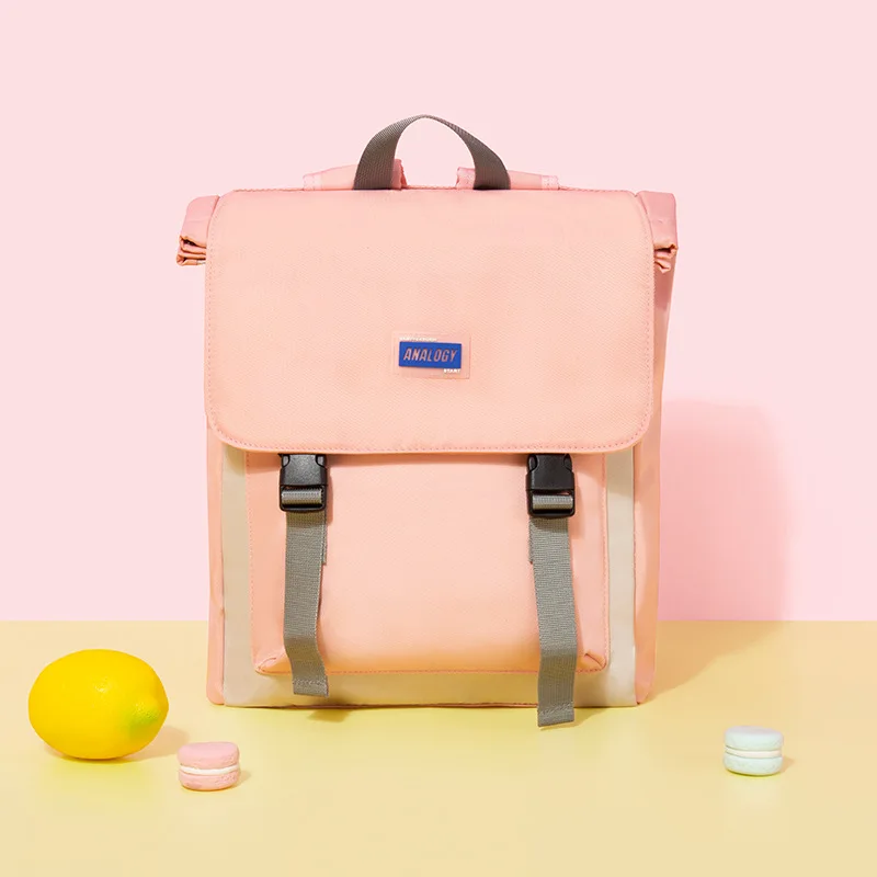 

2021Backpack Women Waterproof Candy Colors Backpacks Fancy High School Bags for Teenage Girl Cute Travel Rucksack