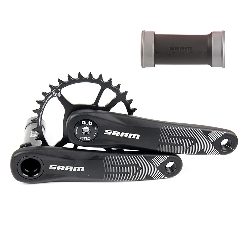 34T175 Pressfit 89.5 SRAM 12 speed SX EAGLE Crank DUB 34T 6 мм смещенная стальная цепь 170 мм 175 мм 1x12 MTB велосипедный шатун - Цвет: 34T175 Pressfit 89.5