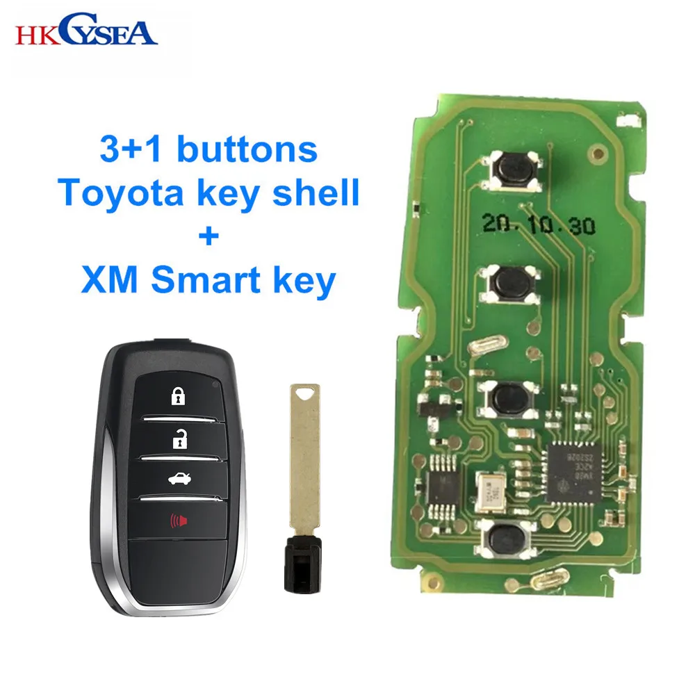 Xhorse VVDI XM Универсальный 2/3/4 кнопочный автомобильный безключевой умный