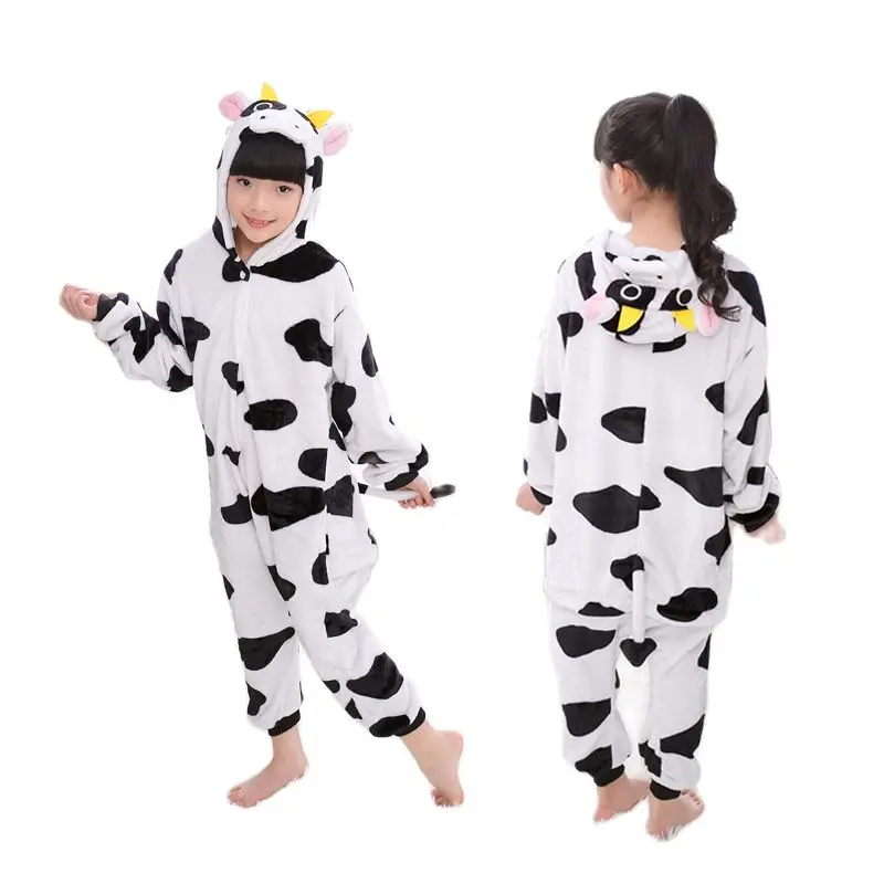

One-piece Girls Boys Children Animal Pajamas Cosplay Halloween Purim Kids Onesie Costume Overalls Jumpsuit Pyjamas Sleepwear