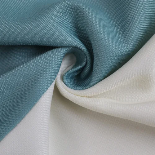 lake blue A creamy Современные затемненные занавески для спальни, одноцветные Прошитые занавески для гостиной, оконные занавески, занавески на заказ - Цвет: lake blue A creamy