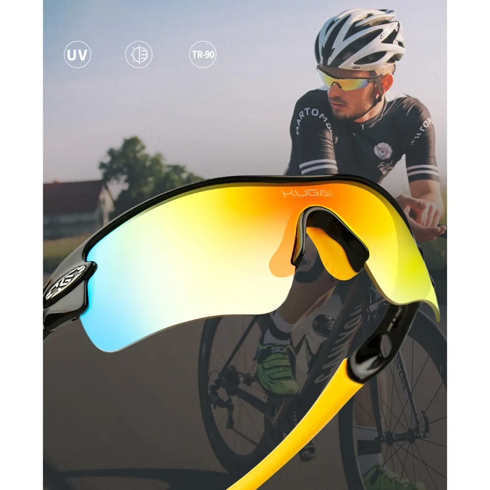

Men Women Cycling Glasses Mountain Bike Polarized Myopia Sunglasses Outdoor Sports Windproof Bike Glasses Riding Equipment