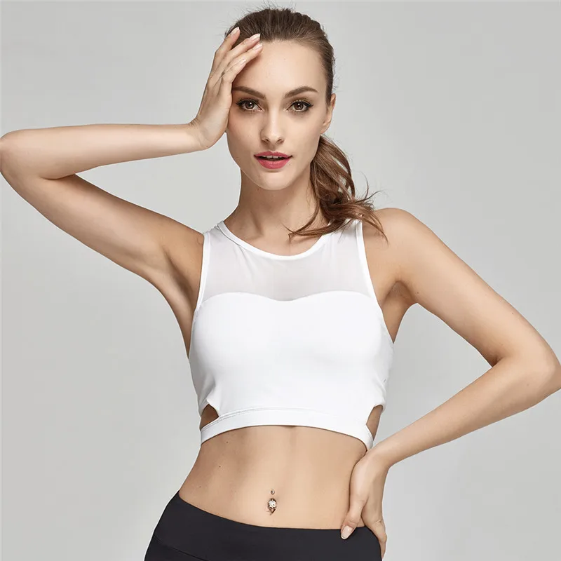 Женское нижнее белье бюстгальтер красота назад сексуальный дамы бег спортивное