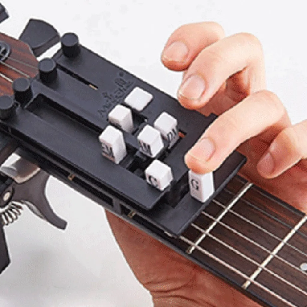 Guitar Learning Teaching Tools Used Chord System Practrice Aid For Beginners Finger Cover Assistance | Спорт и развлечения