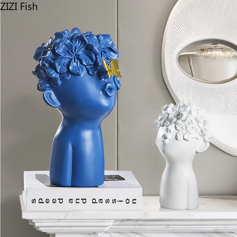 Смола человека Скульптура Золотая Бабочка абстрактный Рисунок