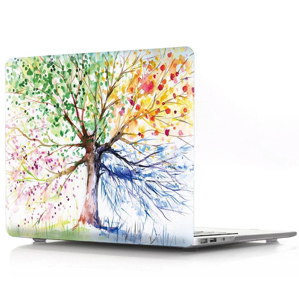 Горячий чехол для ноутбука Apple macbook Air Pro retina 11 12 13 15 для Mac book Pro 13,3 15,4 дюймов с сенсорной панелью ID