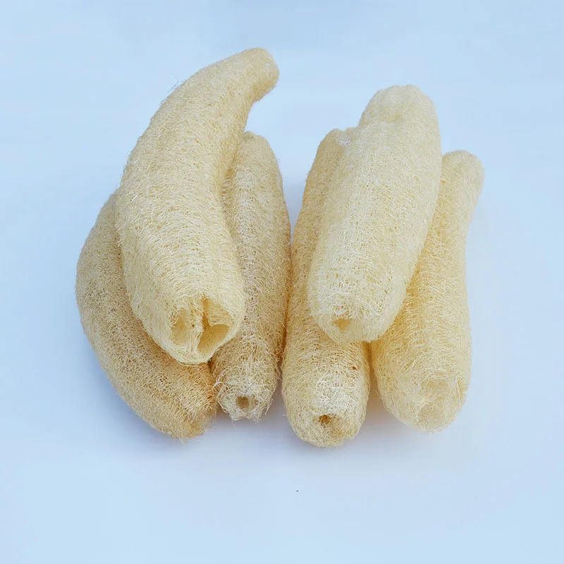 

Губки из натуральной органической люфы для кухни, спа, большие отшелушивающие губки для душа, ванны, люфы, люфы, губки для тела из люфы, 6 шт.