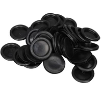 black 14mm 150mm single sided blanking blind rubber wiring grommets hole plug electrical wire gasket pack of 5102050pcs