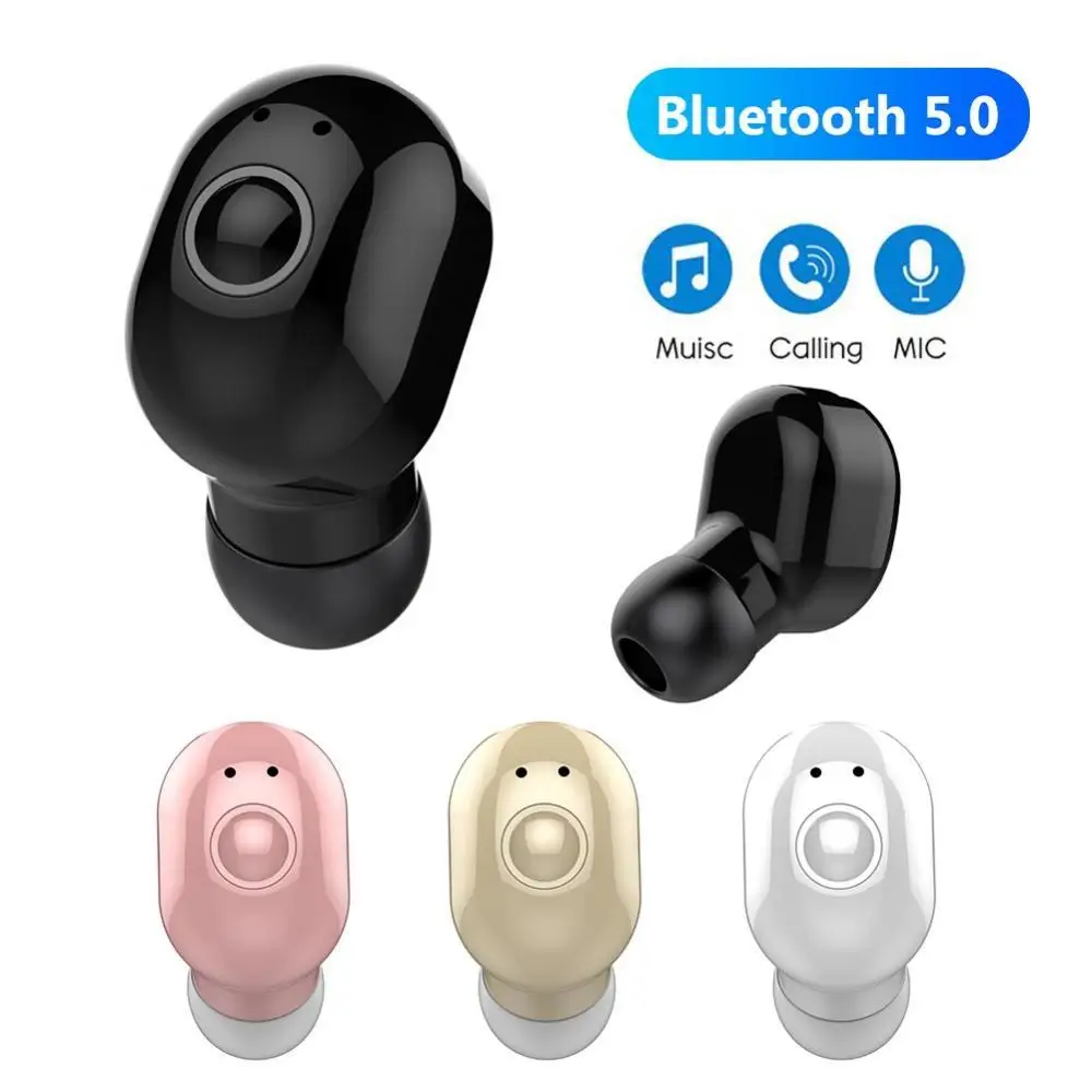 

M2 Mini In-Ear Bluetooth Wireless Stereo Heavy Bass Earphone Earbud with Mic