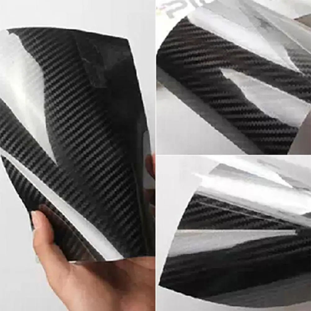 

DIY 30x152cm 5D Carbon Fiber Protect Decals Car PC Phone Decorative Stickers Car Exterior Accessories Sticker